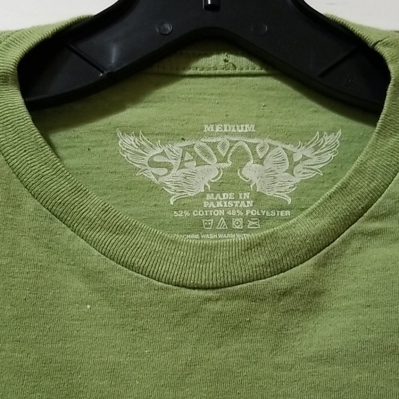 MEN'S MOUNTAIN DEW GREEN GRAPHIC T-SHIRT MED - Picture 3 of 4
